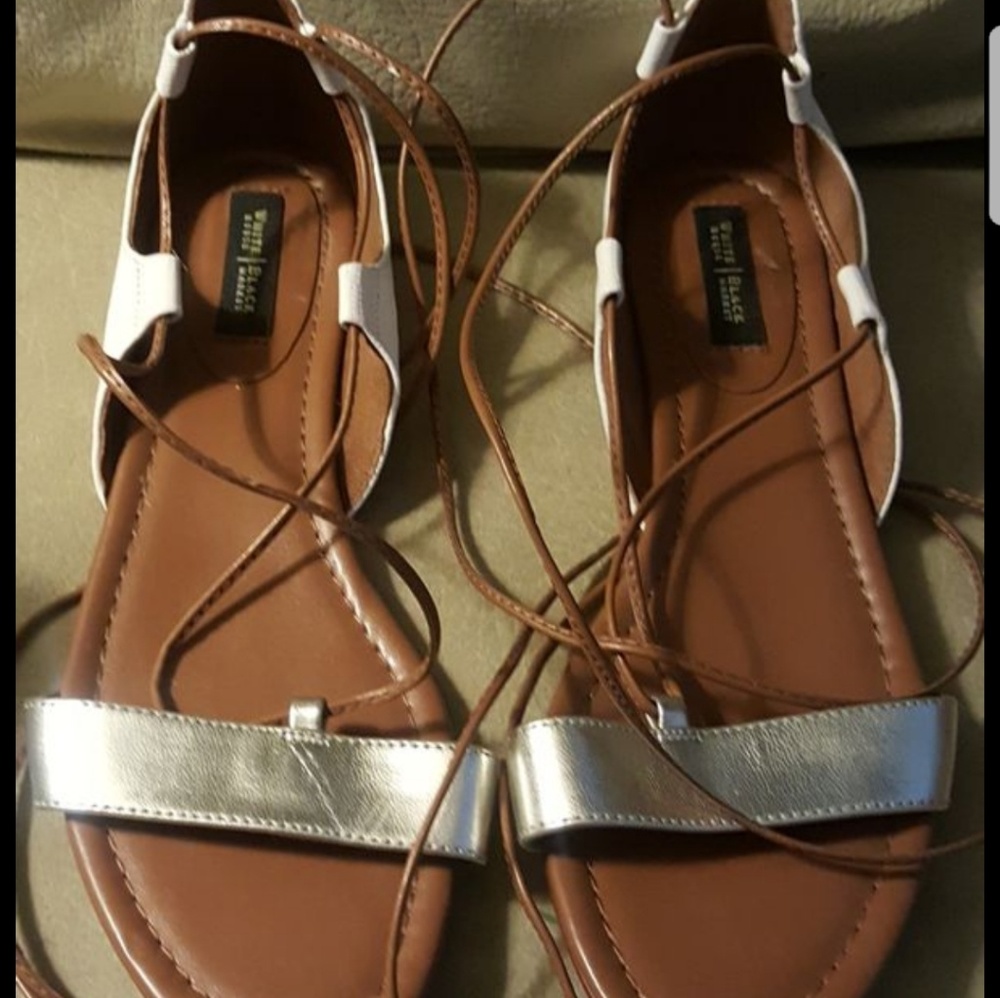Wrap around sandals